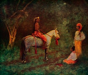 Barmský jezdec, 1913 od James Raeburn Middleton
