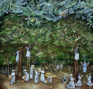 Zázračné vidění Panny v Orange Orchard, 1996