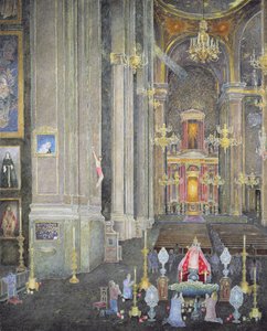 Uctívání Virgen del Rosario, klášter San Domingo, 2001
