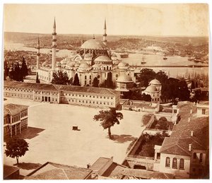 Istanbul. Mešita Süleymaniye od James Robertson