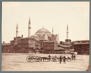 "Svatá Sofie" [Istanbul. Mešita Ayasofya (Hagia Sofia)] od James Robertson