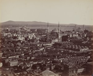 Panorama Konstantinopole od James Robertson, and Felice Beato