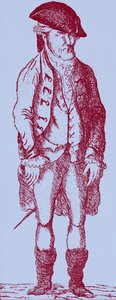 John Wilkes - z karikatury Jamese Sayerse