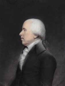 Dr Benjamin Rush (pastel na šedém papíře)