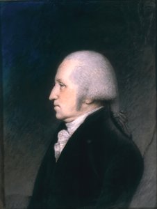 George Washington (1732-99) (pastel na papíře)