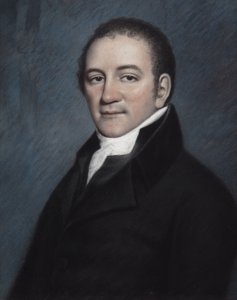 Rev. Richard Watson (pastel na šedém papíře)