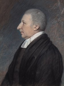 Rowland Hill (pastel na šedém papíře)