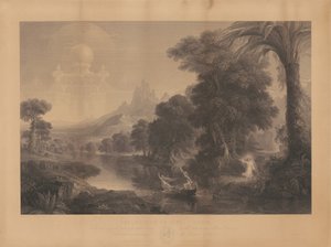 The Voyage of Life: Youth od James Smillie, after Thomas Cole