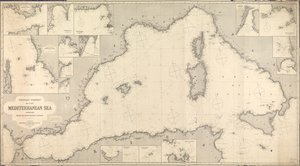 Mapa západního Středomoří