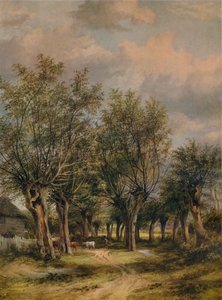 Lane poblíž Norwiche, c1837 od James Stark