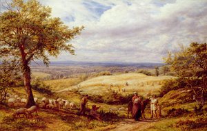 The Wayfarers, kolem roku 1872 (olej na plátně)