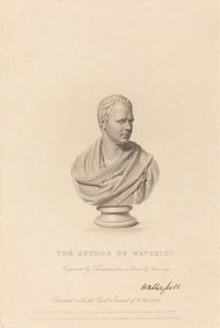 Busta sira Waltera Scotta od James Thomson after Sir Francis Legatt Chantrey