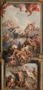 Olympijská scéna, asi 1720 (olej na plátně) od James Thornhill