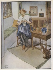 Ilustrace pro The Compleat Angler od Izaaka Waltona