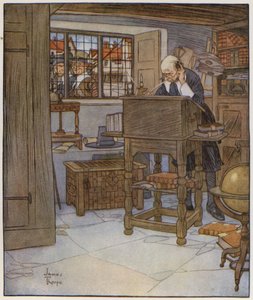 Ilustrace pro The Compleat Angler od Izaaka Waltona