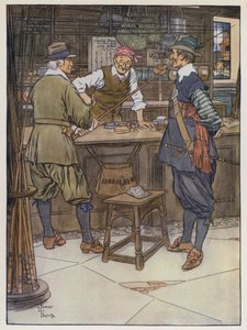 Ilustrace pro The Compleat Angler od Izaaka Waltona