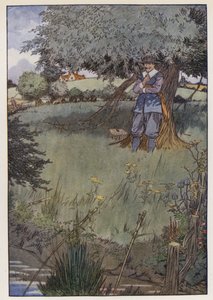 Ilustrace pro The Compleat Angler od Izaaka Waltona