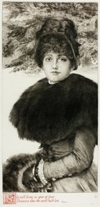 Procházka ve sněhu od James Tissot