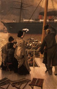 Sbohem na řece Mersey od James Tissot