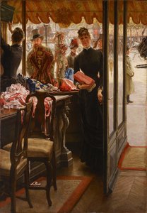 Prodavačka od James Tissot