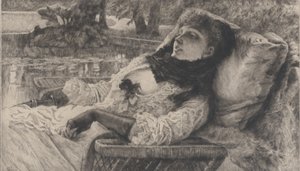 Letní večer, 1881. od James Tissot