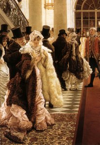 Módní žena od James Tissot