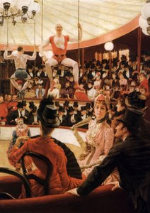 Pařížské ženy: Milovnice cirkusu od James Tissot