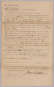 Nárok udělený konfederačním státem Jižní Karolína za zotročeného muže Dicka, 23. listopadu 1864. od James Tupper