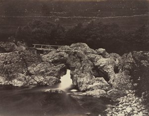 Shepherds Bridge poblíž Forest Lodge, 1871.