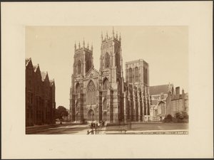 York Minster, západní průčelí
