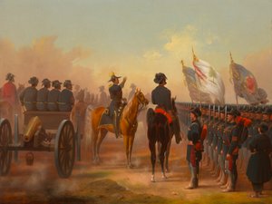 Recenze Rhode Island a Maine Troops, 1861.
