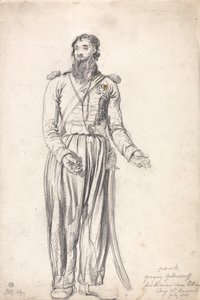 Kozák, Gregory Yelloserf, červenec 1814 od James Ward