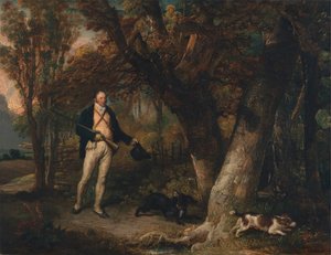 Reverend Thomas Levett a oblíbení psi, Střelba na kohouta od James Ward