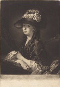 Lucindo, slečno Mooreová od James Watson after Pierre Etienne Falconet
