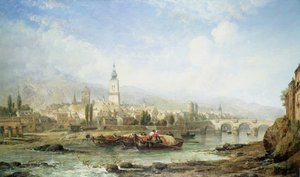 Pohled na Heidelberg