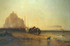 Večer u St Michaels Mount, 1855