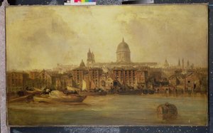 Temže poblíž Blackfriars od James Webb