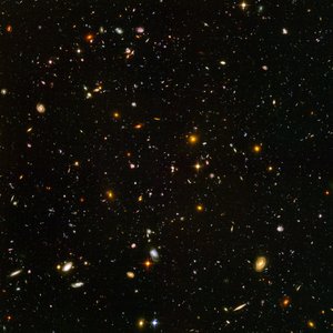 Hubbleovo ultra hluboké pole od James Webb Space Telescope (NASA)