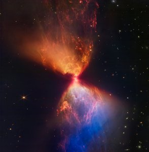 L1527 a Protostar (NIRCam Image)