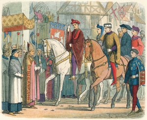 Charles a Henry vítáni duchovenstvem, 1420 1864 od James William Edmund Doyle