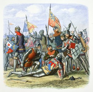 Smrt Harryho Hotspur Sir Henry Percy, Shrewsbury, Shropshire, 1403 1864. od James William Edmund Doyle