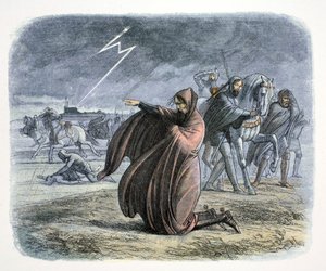 Edward III Anglie slibuje, že uzavře mír, 1360 1864