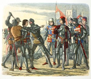 Vražda prince Edwarda po jeho zajetí králem Edwardem IV, 1471 1864. od James William Edmund Doyle