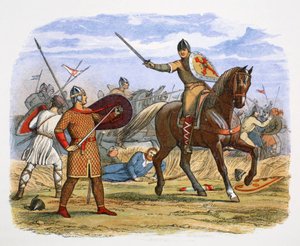 Robert, vévoda z Normandie, zajatý v bitvě u Tinchebraye, Normandie, 1106 1864 od James William Edmund Doyle