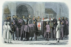 Tělo Richarda II přivezeno do katedrály svatého Pavla v Londýně, 1400 1864 od James William Edmund Doyle
