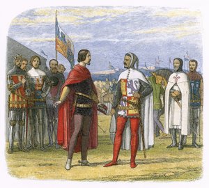 Princ vymáhá od Pedra Krutého amnestii od James William Edmund Doyle
