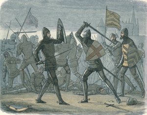 Reliéf Calais, 1864 od James William Edmund Doyle