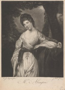 paní Frances Abington (rozená Barton) od James Wilson