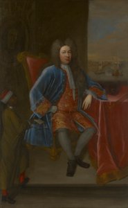 Elihu Yale se svým služebníkem od James Worsdale