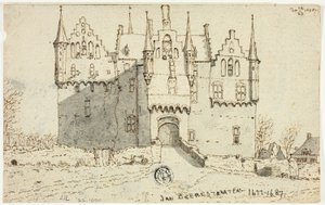 Hrad Gemear od Jan Abrahamsz. Beerstraaten